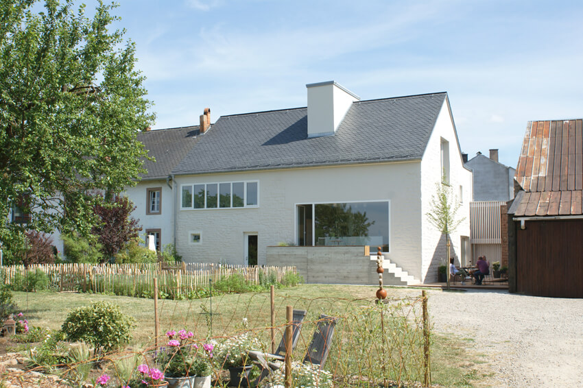 zum Wohnhaus umgebaute Scheune in Schlitzhof Hofweiler