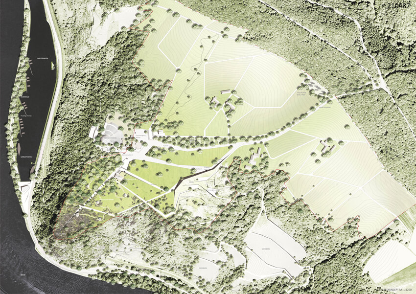 Kartenansicht des Loreleyplateau